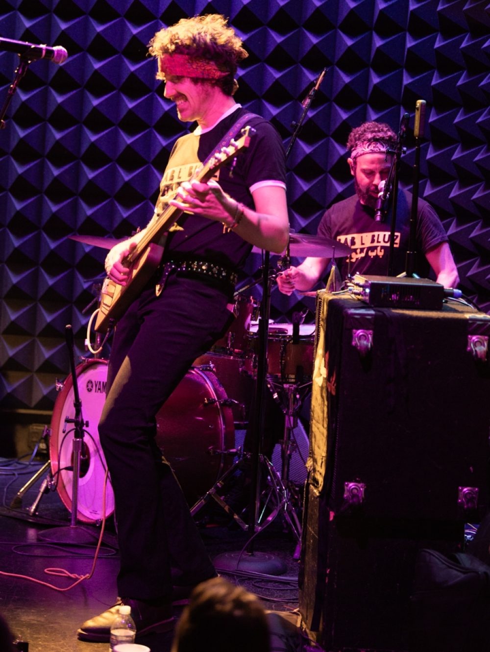 Bottin and drummer Ibrahim Terkemani