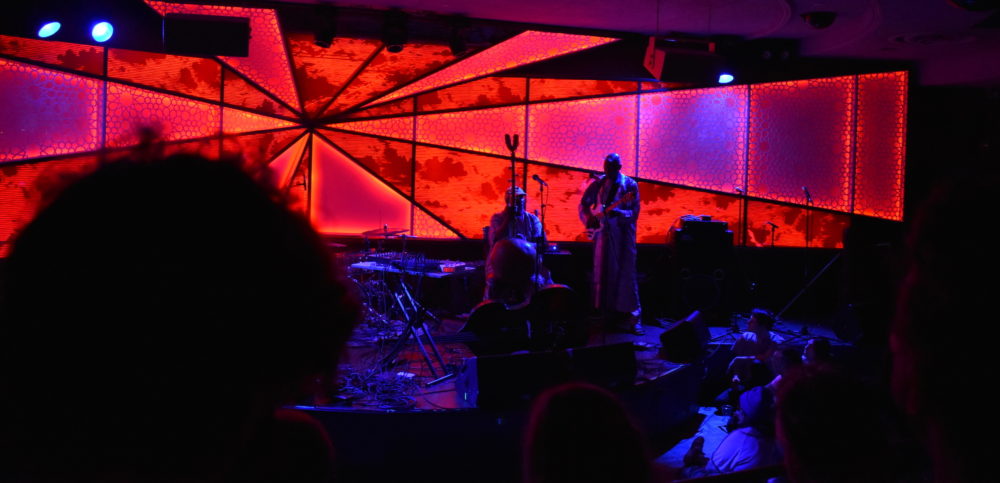 William Parker on kora, Mamady Kouyaté on guitar