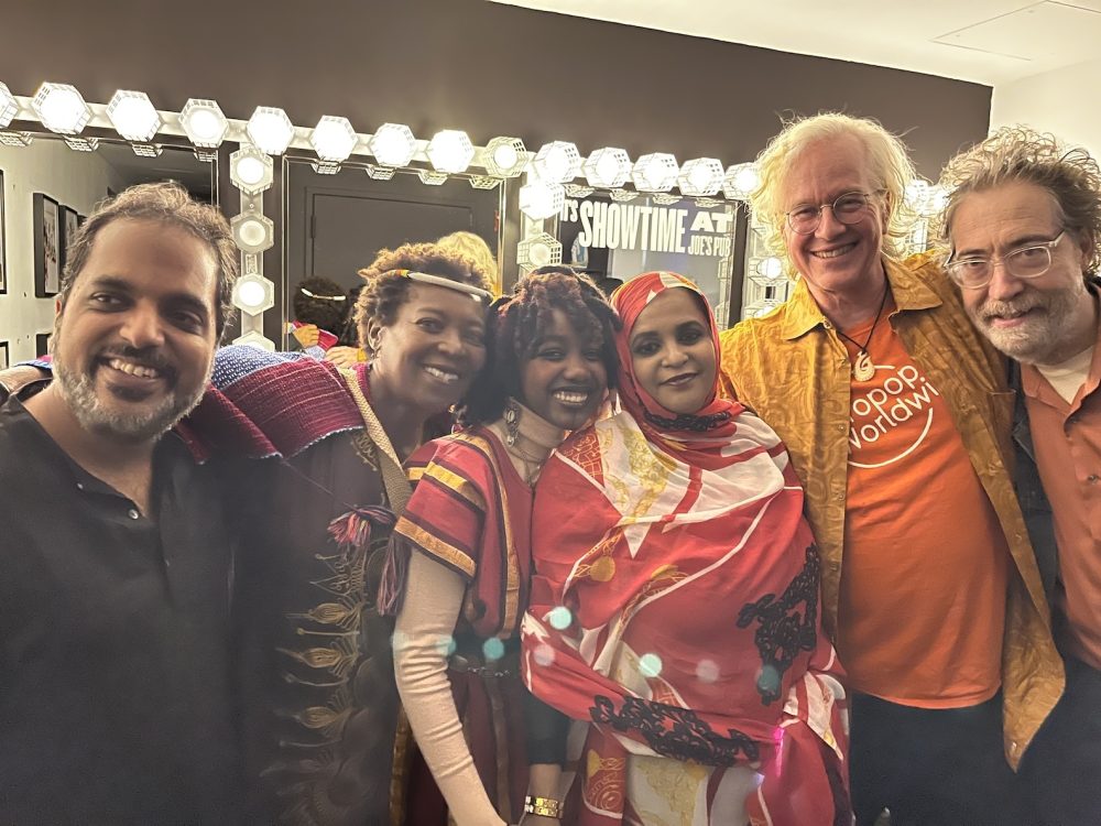 Afropop Worldwide Posse with Mauritania’s Noura Mint Seymali and Hindustani flautist Jay Gandhi, Habibi Festival, Joe´s Pub, New York City, October 2022