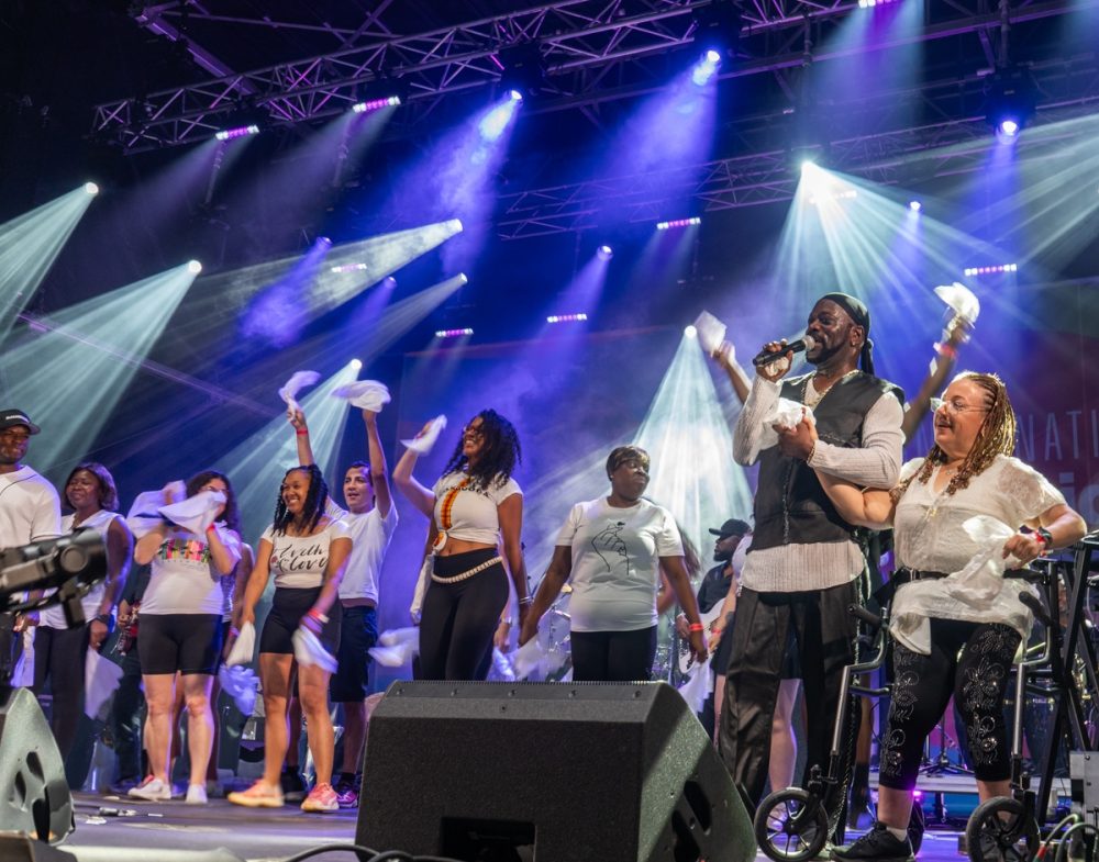 White handkerchiefs!