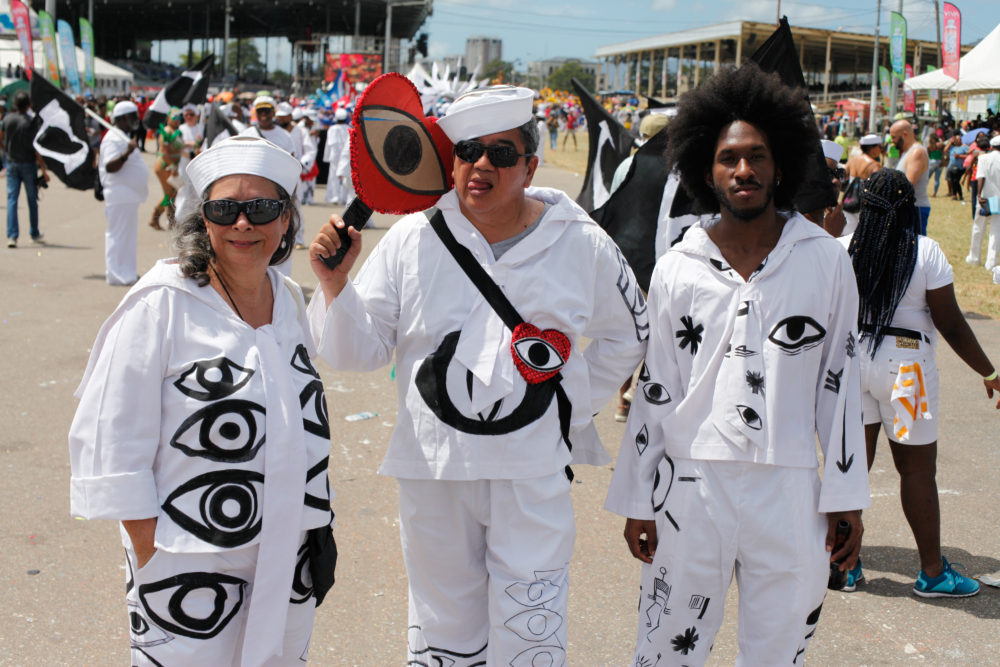 Masqueraders with the Eyes of God