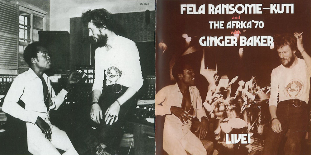 Fela Kuti Live With Ginger Baker and Tony Allen