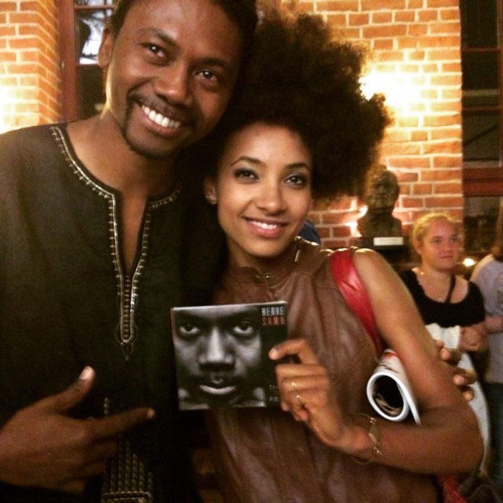 Hervé with Esperanza Spalding